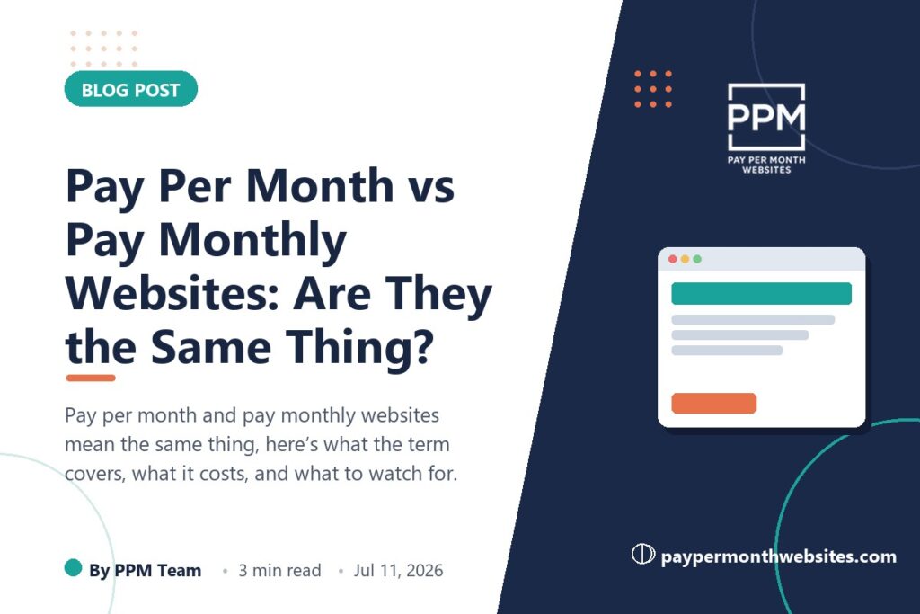 Pay Per Month vs Pay Monthly Websites: Are They the Same Thing? - Pay Per Month Websites